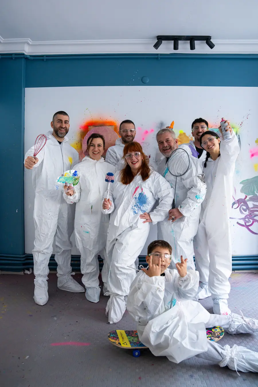 Action Painting atölyesi